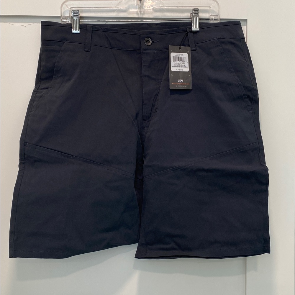 Men’s Mountain Hardwear AP short. Blackish/Coal. Still In packaging.